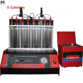 8 cylinders gasoline common rail fuel injector tester and cleaner WT-8F
